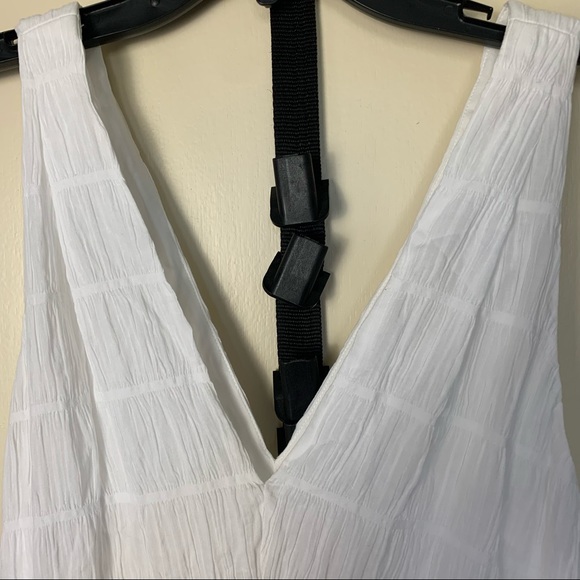 Frame v neck savannah sundress white-size s - Picture 5 of 8